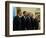 Side View of All Living Presidents and Newly Elected Barack Obama, January 7, 2009-null-Framed Photographic Print