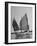 Side View of Junk with Tattered Sails in Whangpoo River-Carl Mydans-Framed Photographic Print