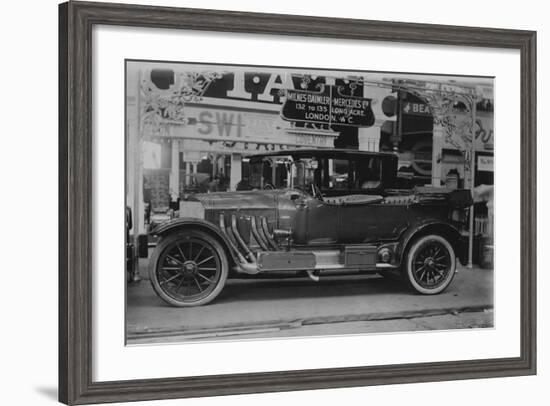 Side View of Mercedes-Benz Automobile-null-Framed Photographic Print