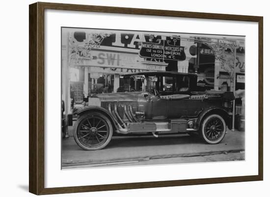 Side View of Mercedes-Benz Automobile-null-Framed Photographic Print