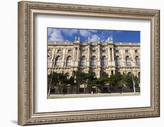 Side view of Natural History Museum (Naturhistorisches Museum), Vienna, Austria, Europe-John Guidi-Framed Photographic Print