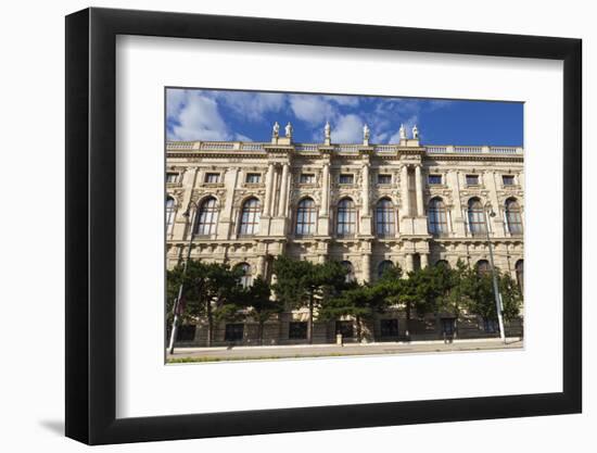 Side view of Natural History Museum (Naturhistorisches Museum), Vienna, Austria, Europe-John Guidi-Framed Photographic Print