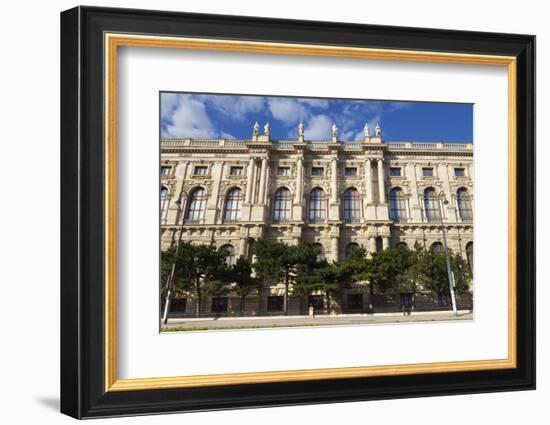 Side view of Natural History Museum (Naturhistorisches Museum), Vienna, Austria, Europe-John Guidi-Framed Photographic Print