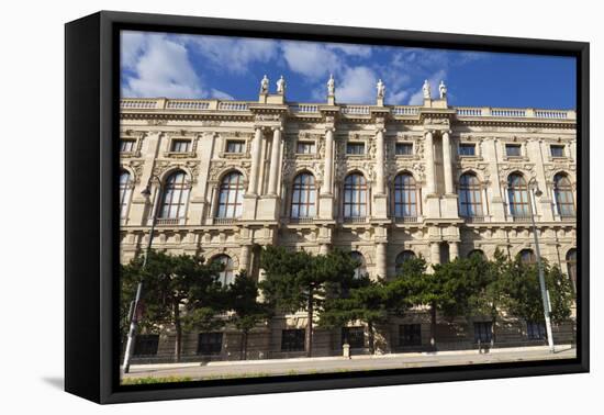 Side view of Natural History Museum (Naturhistorisches Museum), Vienna, Austria, Europe-John Guidi-Framed Premier Image Canvas