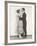 Side View of Romantic Couple Embracing-null-Framed Photo