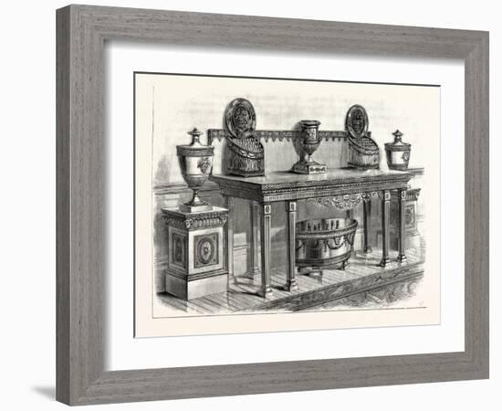 Sideboard, 1770, UK-Robert Adam-Framed Giclee Print