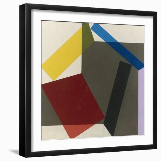 Sidefold V, 1985-Michael Canney-Framed Giclee Print