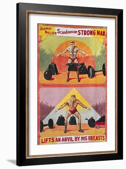 Sideshow Poster, C1945-Nieman Eisman-Framed Giclee Print