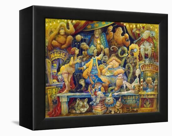 Sideshow-Bill Bell-Framed Premier Image Canvas