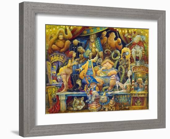 Sideshow-Bill Bell-Framed Giclee Print