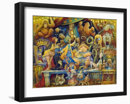 Sideshow-Bill Bell-Framed Giclee Print