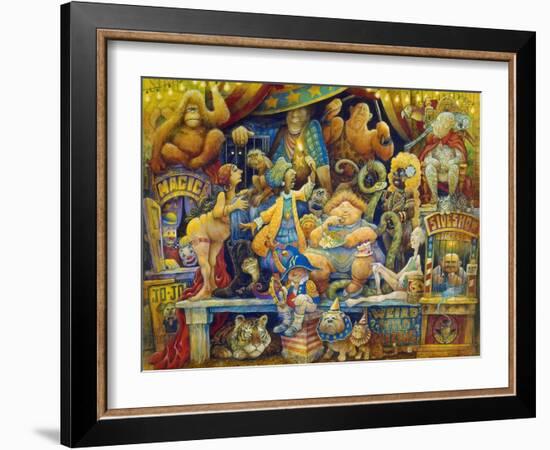 Sideshow-Bill Bell-Framed Giclee Print