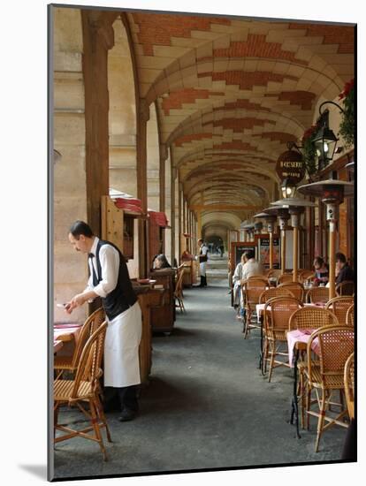 Sidewalk Cafe in the Marais, Paris, France-Lisa S^ Engelbrecht-Mounted Photographic Print