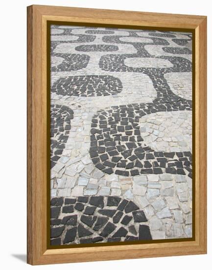 Sidewalk Ipanema-felvas-Framed Premier Image Canvas