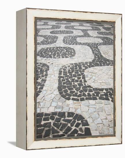 Sidewalk Ipanema-felvas-Framed Premier Image Canvas