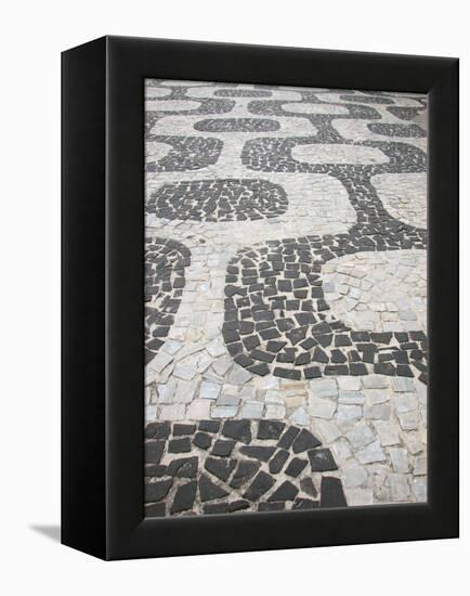 Sidewalk Ipanema-felvas-Framed Premier Image Canvas