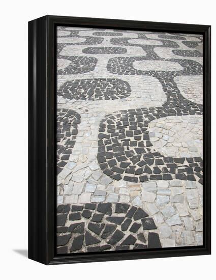 Sidewalk Ipanema-felvas-Framed Premier Image Canvas