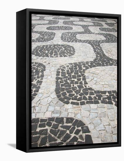 Sidewalk Ipanema-felvas-Framed Premier Image Canvas