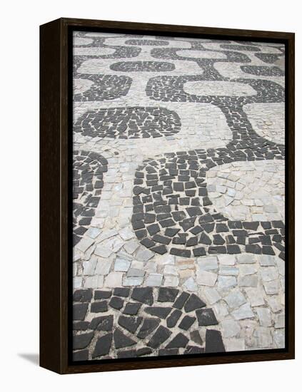 Sidewalk Ipanema-felvas-Framed Premier Image Canvas