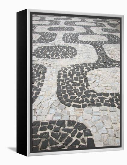 Sidewalk Ipanema-felvas-Framed Premier Image Canvas