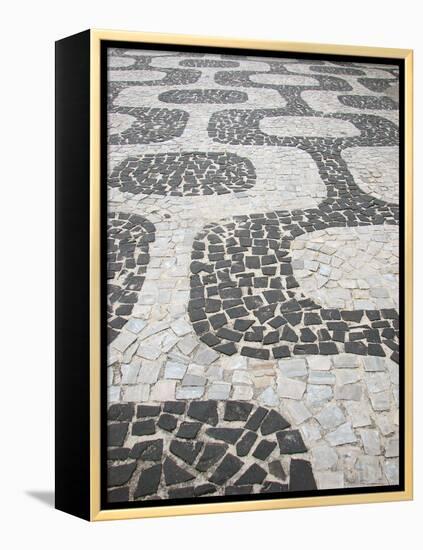Sidewalk Ipanema-felvas-Framed Premier Image Canvas