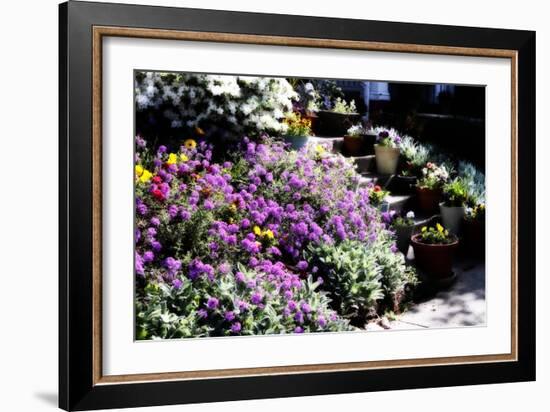 Sidewalk Spring I-Alan Hausenflock-Framed Photographic Print