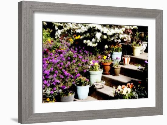 Sidewalk Spring II-Alan Hausenflock-Framed Photographic Print