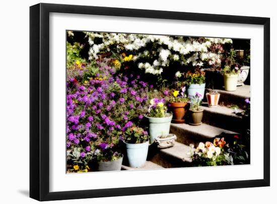 Sidewalk Spring II-Alan Hausenflock-Framed Photographic Print