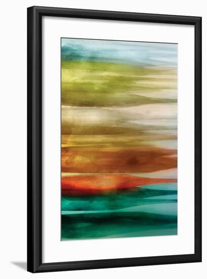 Sideways-PI Studio-Framed Art Print