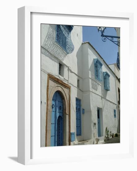 Sidi Bou Said, Near Tunis, Tunisia, North Africa, Africa-Ethel Davies-Framed Photographic Print