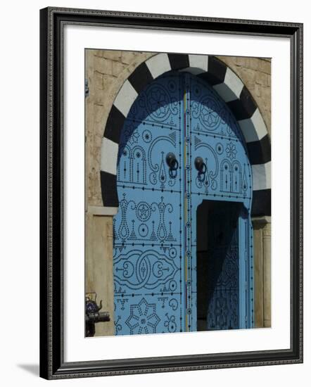 Sidi Bou Said, Near Tunis, Tunisia, North Africa, Africa-Ethel Davies-Framed Photographic Print