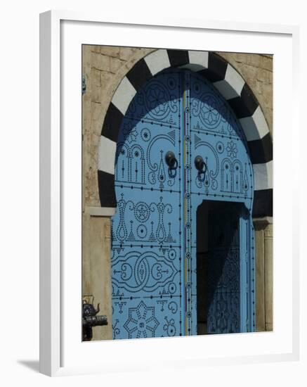 Sidi Bou Said, Near Tunis, Tunisia, North Africa, Africa-Ethel Davies-Framed Photographic Print