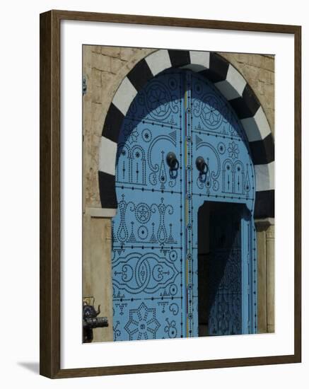 Sidi Bou Said, Near Tunis, Tunisia, North Africa, Africa-Ethel Davies-Framed Photographic Print
