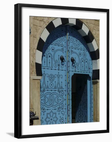 Sidi Bou Said, Near Tunis, Tunisia, North Africa, Africa-Ethel Davies-Framed Photographic Print