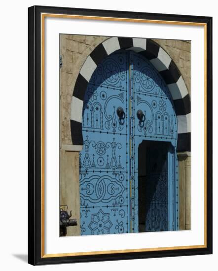 Sidi Bou Said, Near Tunis, Tunisia, North Africa, Africa-Ethel Davies-Framed Photographic Print