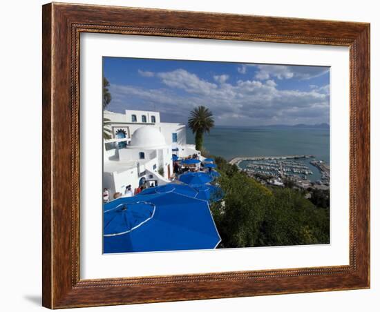 Sidi Bou Said, Near Tunis, Tunisia, North Africa, Africa-Ethel Davies-Framed Photographic Print