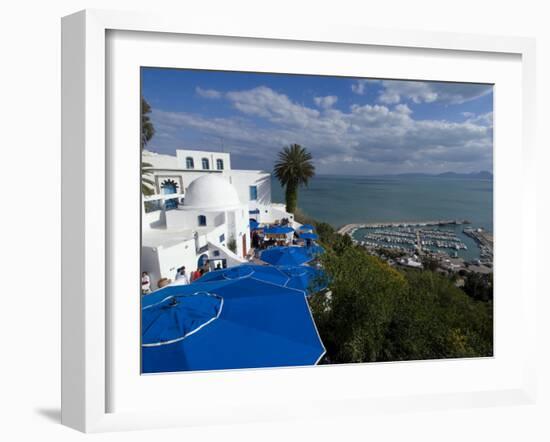 Sidi Bou Said, Near Tunis, Tunisia, North Africa, Africa-Ethel Davies-Framed Photographic Print