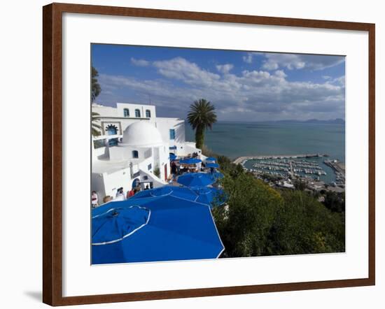 Sidi Bou Said, Near Tunis, Tunisia, North Africa, Africa-Ethel Davies-Framed Photographic Print