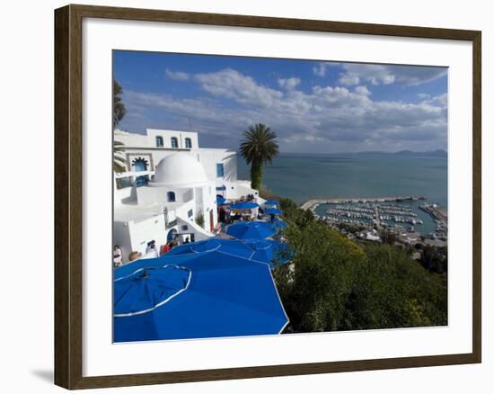 Sidi Bou Said, Near Tunis, Tunisia, North Africa, Africa-Ethel Davies-Framed Photographic Print