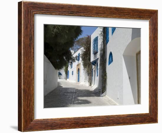 Sidi Bou Said, Tunisia, North Africa, Africa-Ethel Davies-Framed Photographic Print