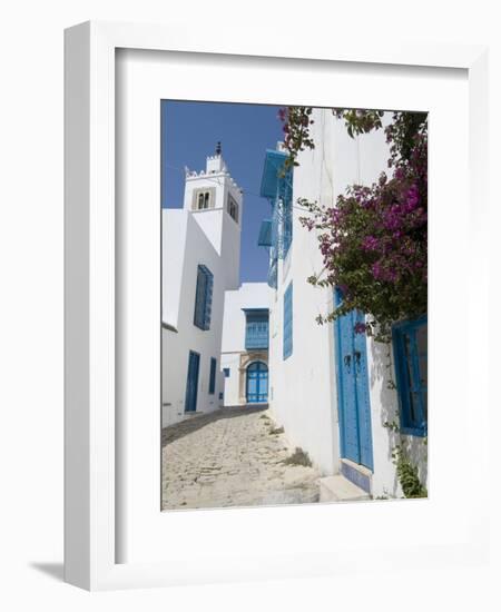 Sidi Bou Said, Tunisia, North Africa, Africa-Ethel Davies-Framed Photographic Print