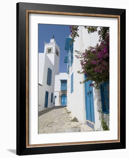 Sidi Bou Said, Tunisia, North Africa, Africa-Ethel Davies-Framed Photographic Print