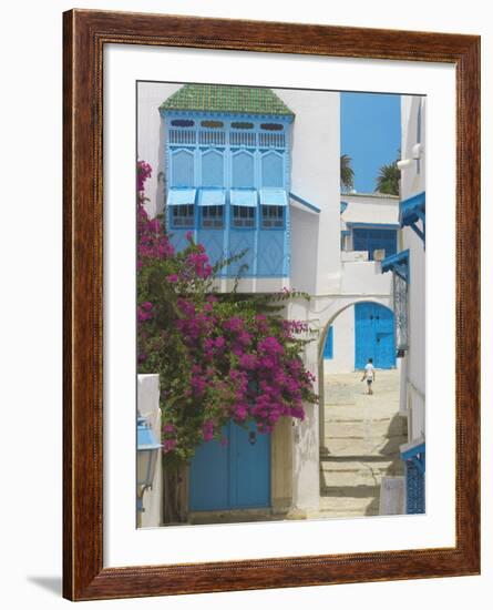 Sidi Bou Said, Tunisia, North Africa, Africa-Papadopoulos Sakis-Framed Photographic Print