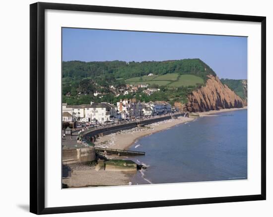 Sidmouth, Devon, England, United Kingdom-John Miller-Framed Photographic Print