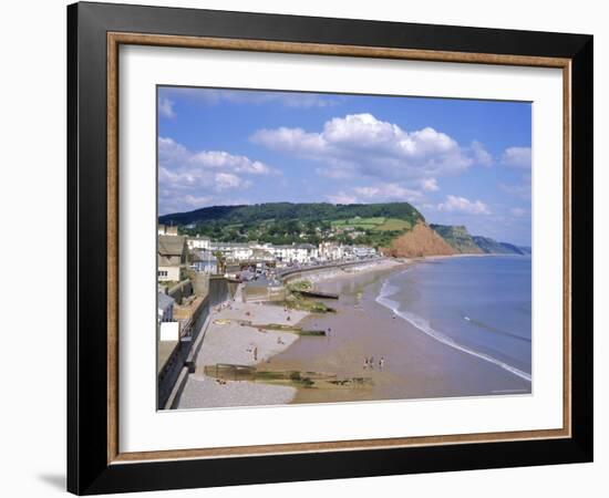 Sidmouth, South Devon, England, UK-Roy Rainford-Framed Photographic Print