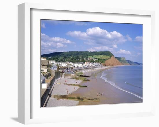 Sidmouth, South Devon, England, UK-Roy Rainford-Framed Photographic Print