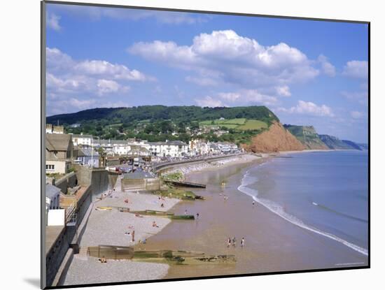 Sidmouth, South Devon, England, UK-Roy Rainford-Mounted Photographic Print