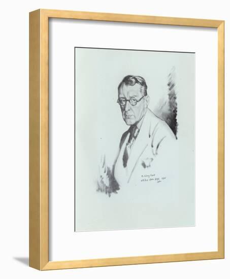 Sidney Dark, English Writer, 1925-Sir William Orpen-Framed Giclee Print