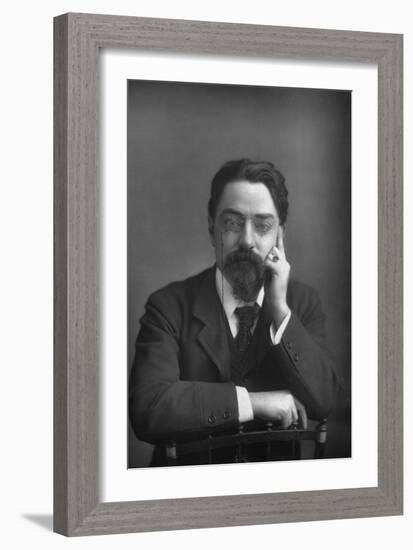 Sidney James Webb, 1st Baron Passfield (1859-194), British Socialist, Economist and Reformer-W&d Downey-Framed Photographic Print