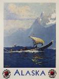 Alaska - Northern Pacific Railway Travel Poster-Sidney Laurence-Giclee Print